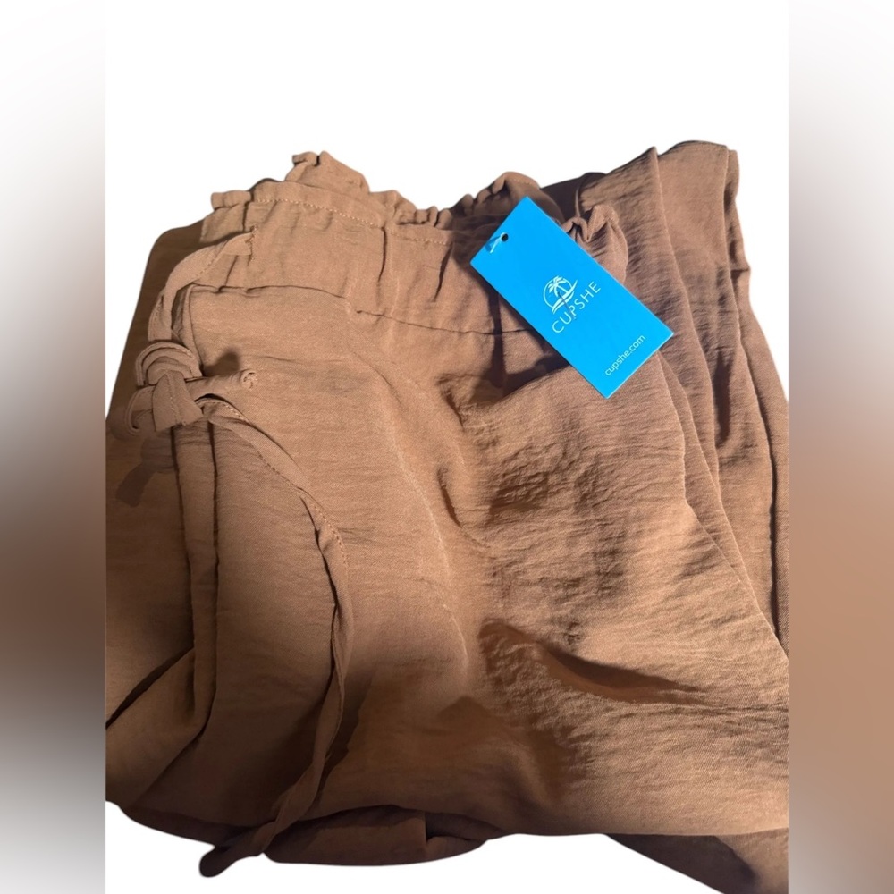 Cupshe Summer Lovin’ Drawstring Wide-Leg Pants - Picture 6 of 6